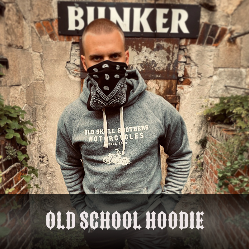 old school hoodie